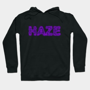 Purple Haze Type Design Hoodie